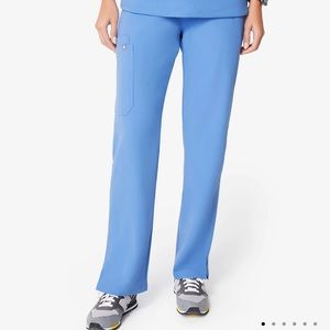Figs Women’s Ceil Blue Kade - Cargo Scrub Pants - L / Ceil Blue